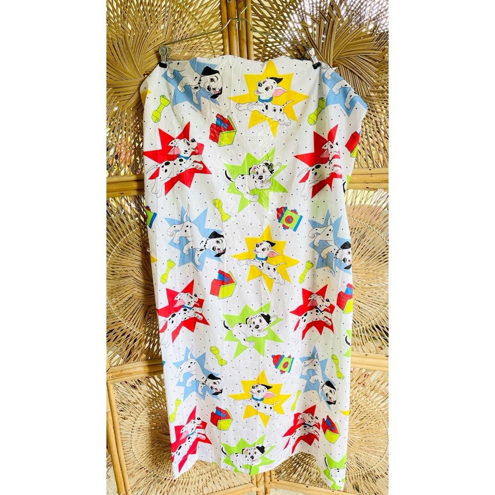 Vintage Disney Dundee 101 Dalmatians Baby Crib Sheet